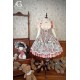 Alice Girl Little Bear Doll Wall V Neck Long Sleeve Blouse(8th Pre-Order/Full Payment Without Shipping)